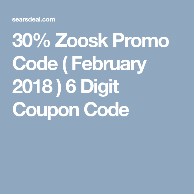 Promo code for zoosk membership